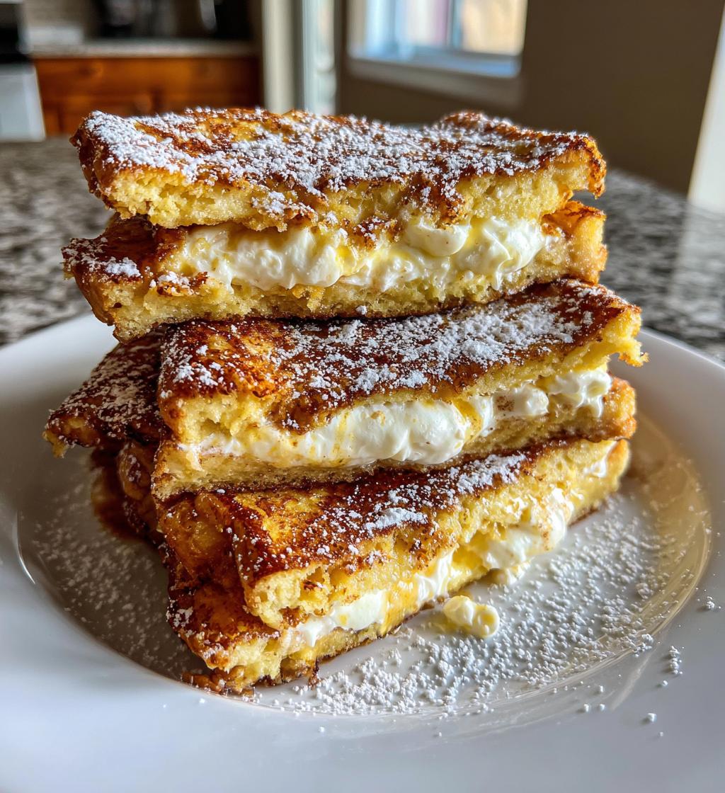 air fryer stuffed french toast delicious recipe