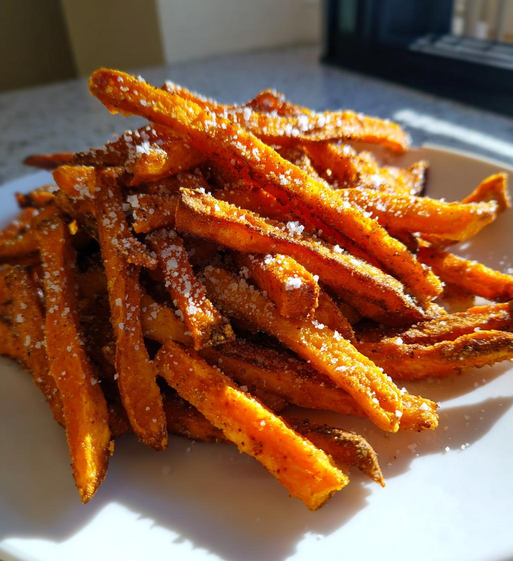 air fryer sweet potato fries