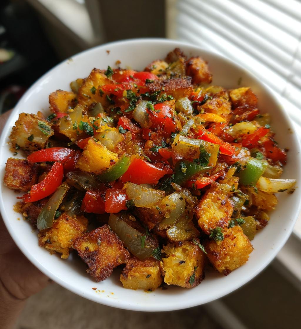 air fryer sweet potato hash recipe - detail 1