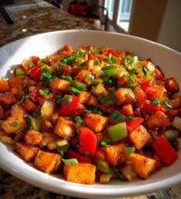 air fryer sweet potato hash recipe