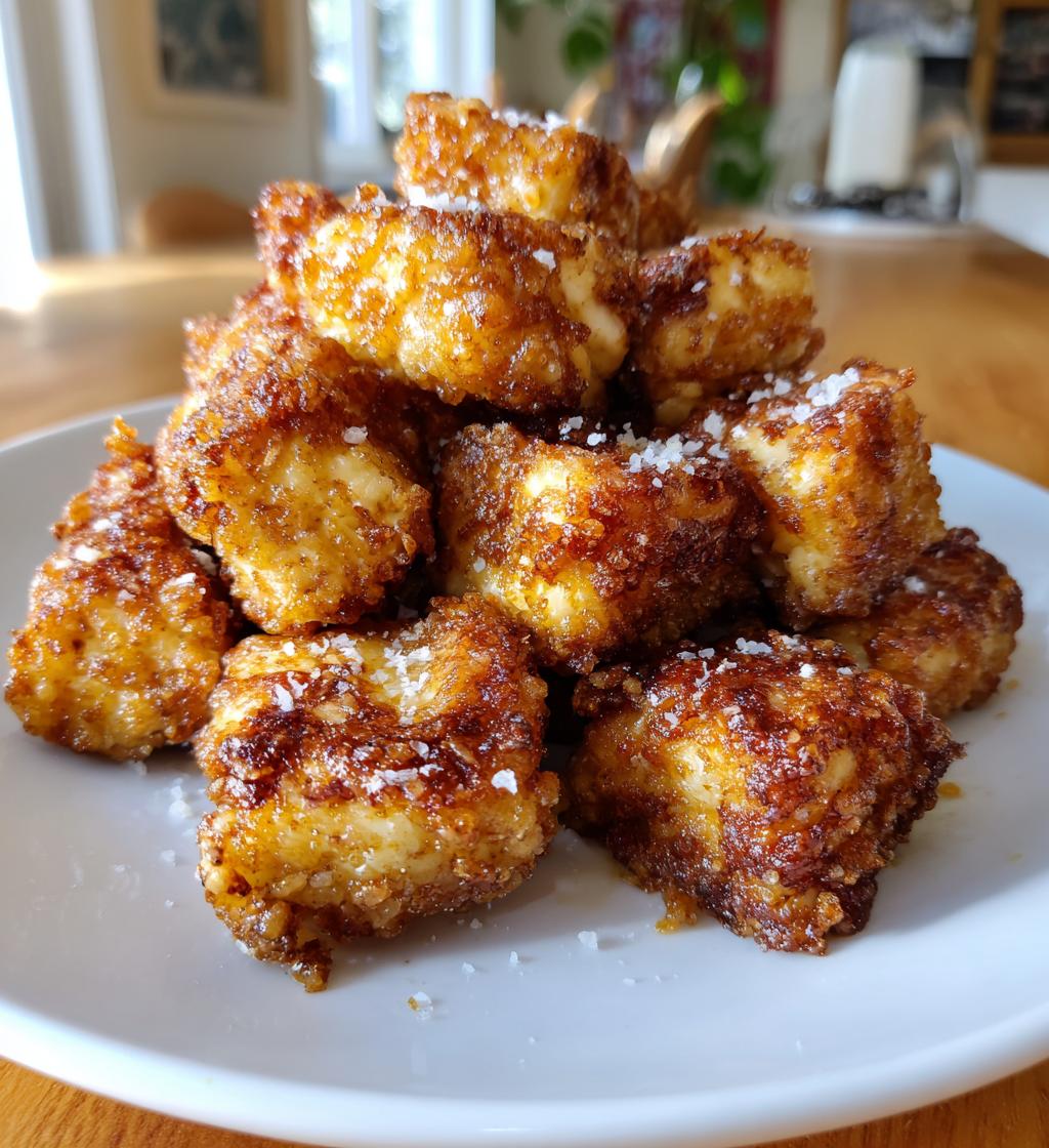 air fryer tofu bites crispy vegan snack recipe