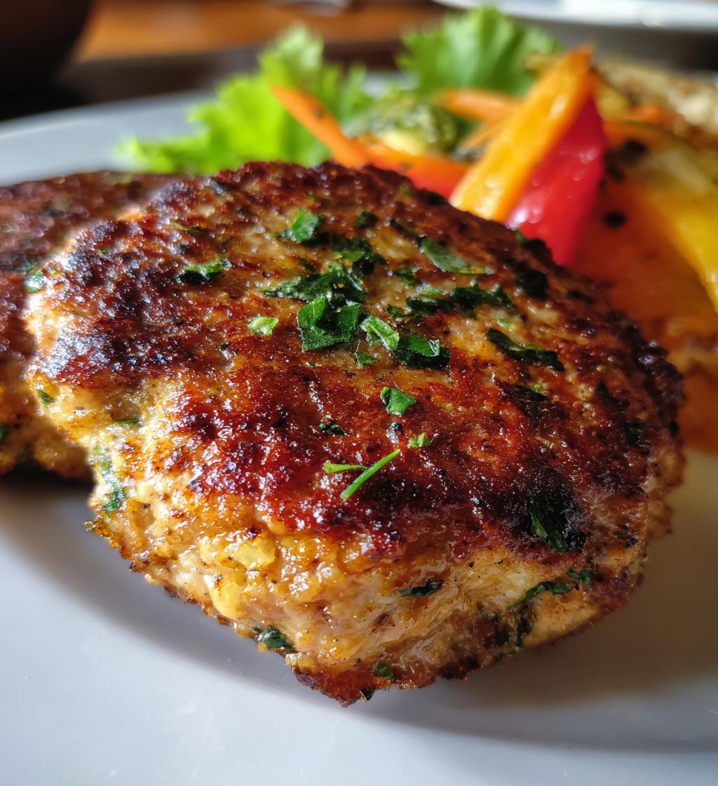 air fryer turkey burgers no bun guilt free delight - detail 1