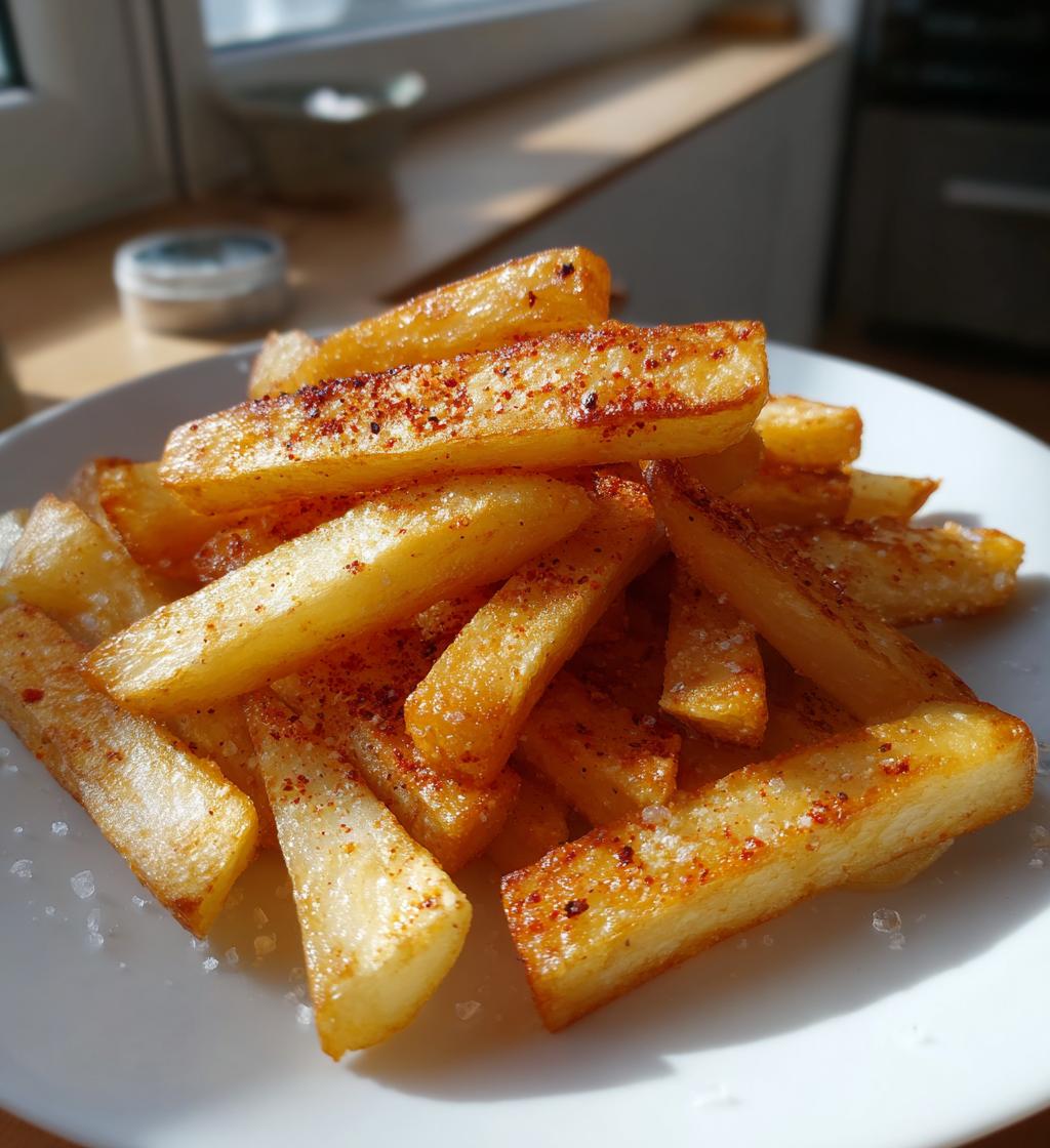air fryer turnip fries crispy goodness recipe
