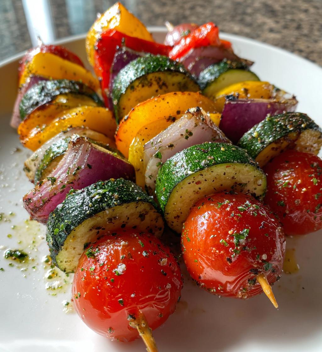 air fryer veggie skewers recipe tips - detail 1