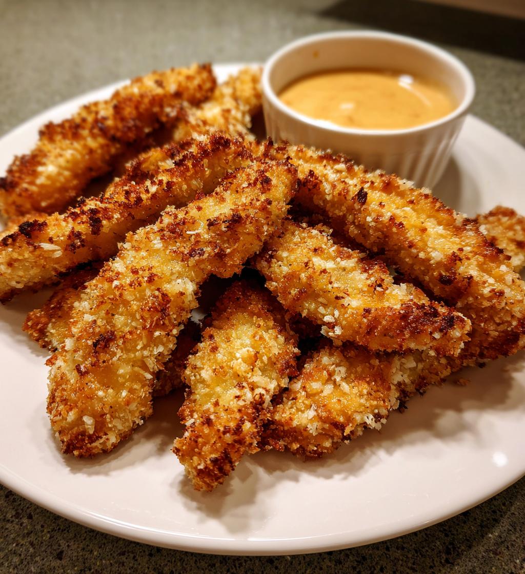 almond flour coated air fryer chicken tenders delight - detail 1
