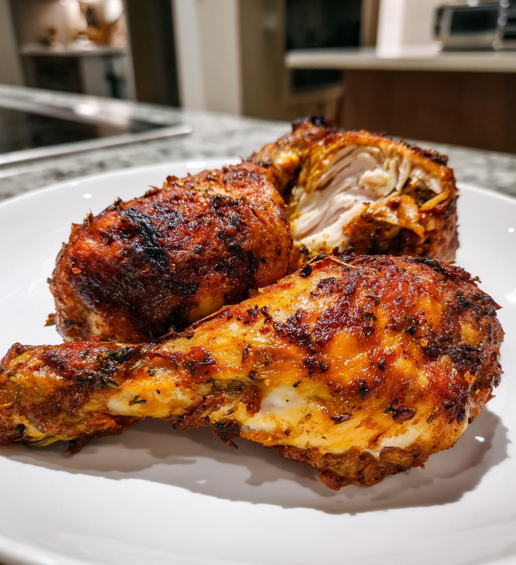chicken quarter recipes air fryer - detail 1