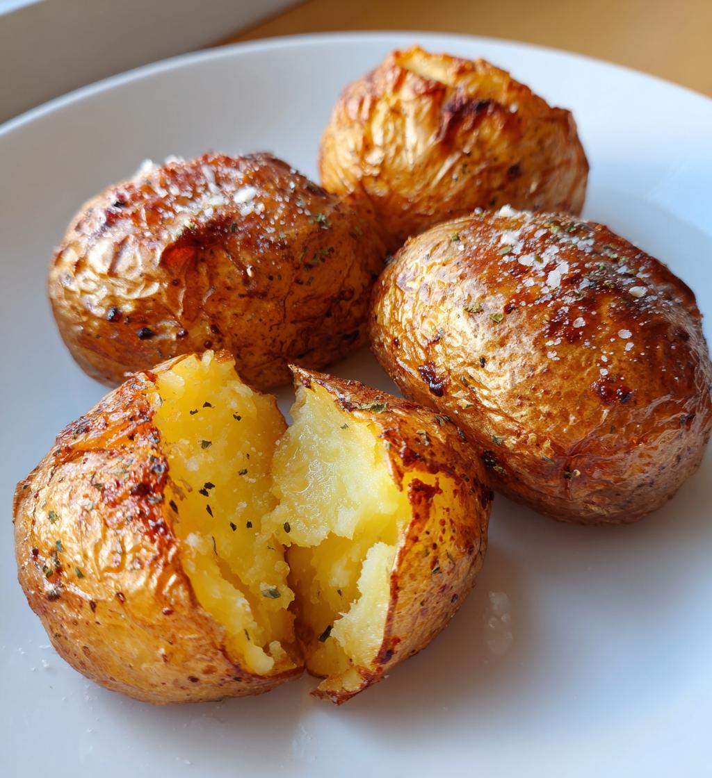 easy air fryer baked potatoes recipe