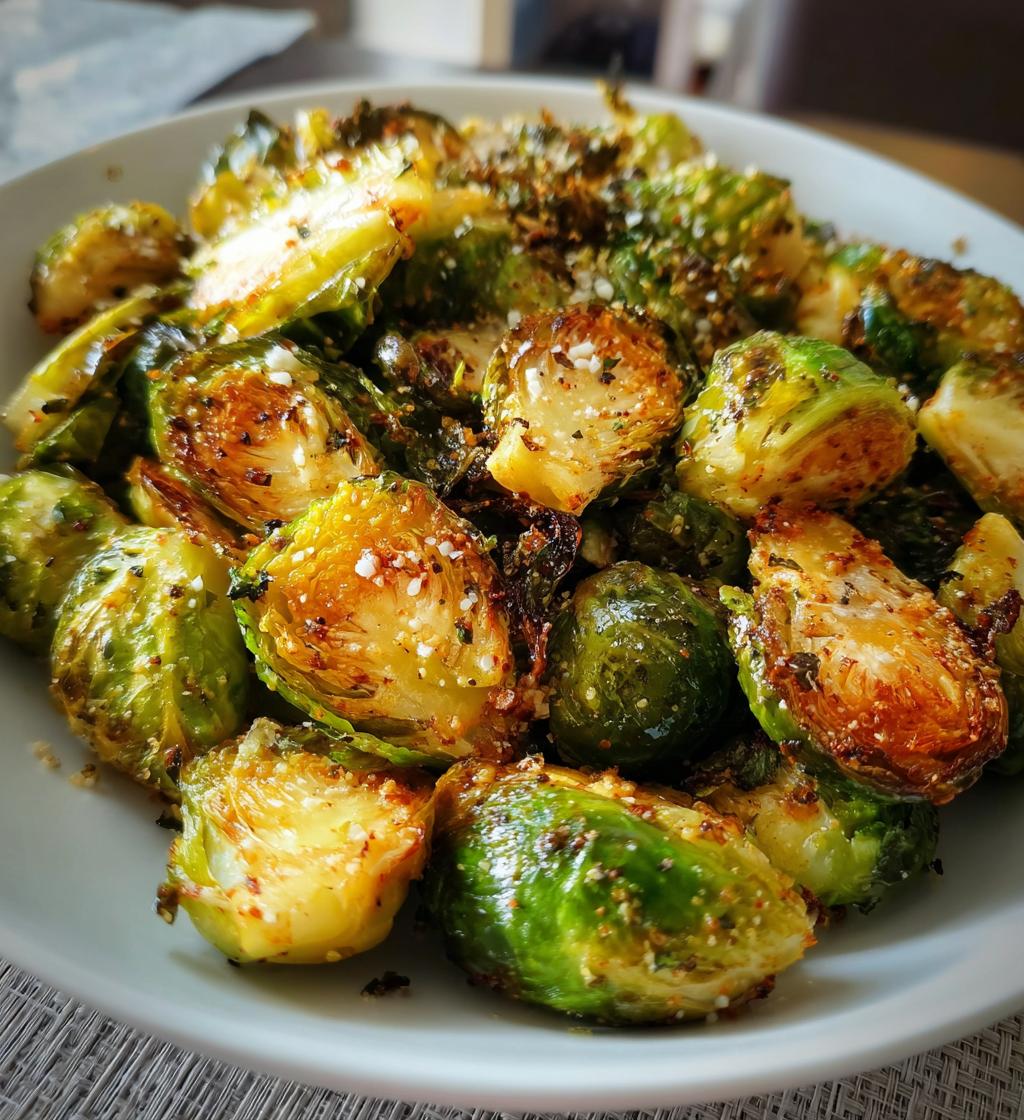easy air fryer brussels sprouts