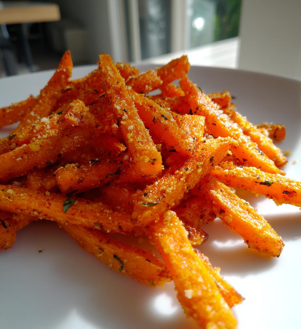 easy air fryer carrot fries recipe