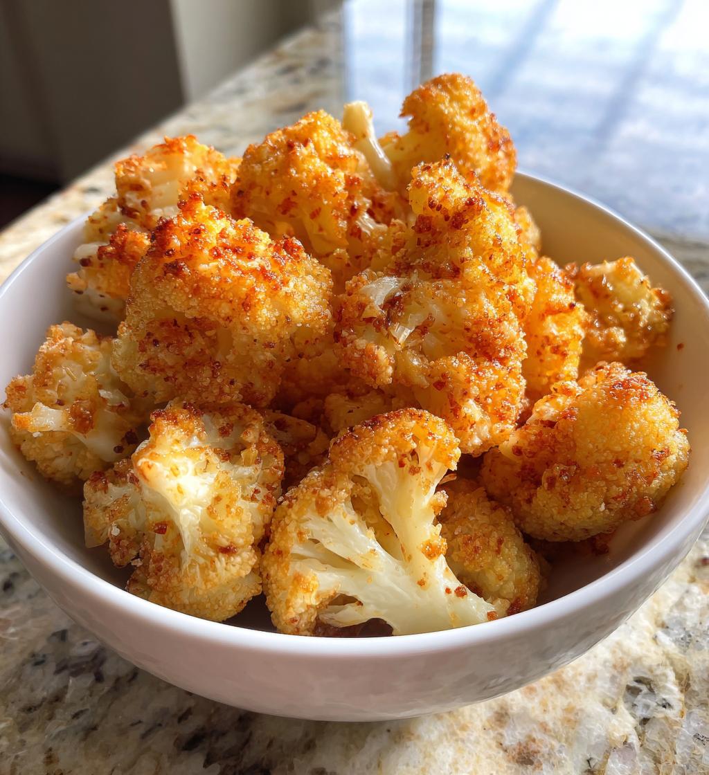 easy air fryer cauliflower bites recipe - detail 1