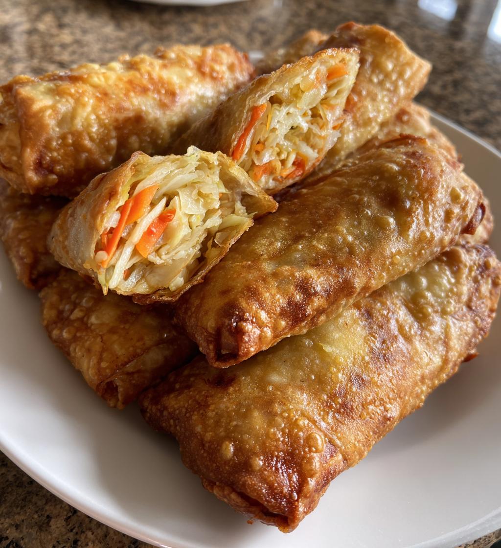 easy air fryer egg rolls recipe