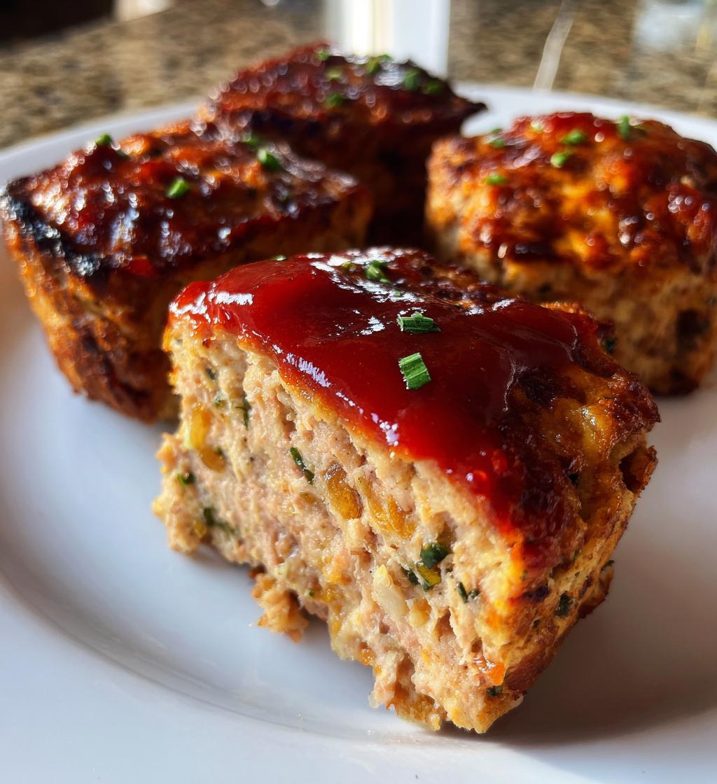 easy air fryer meatloaf minis recipe - detail 1