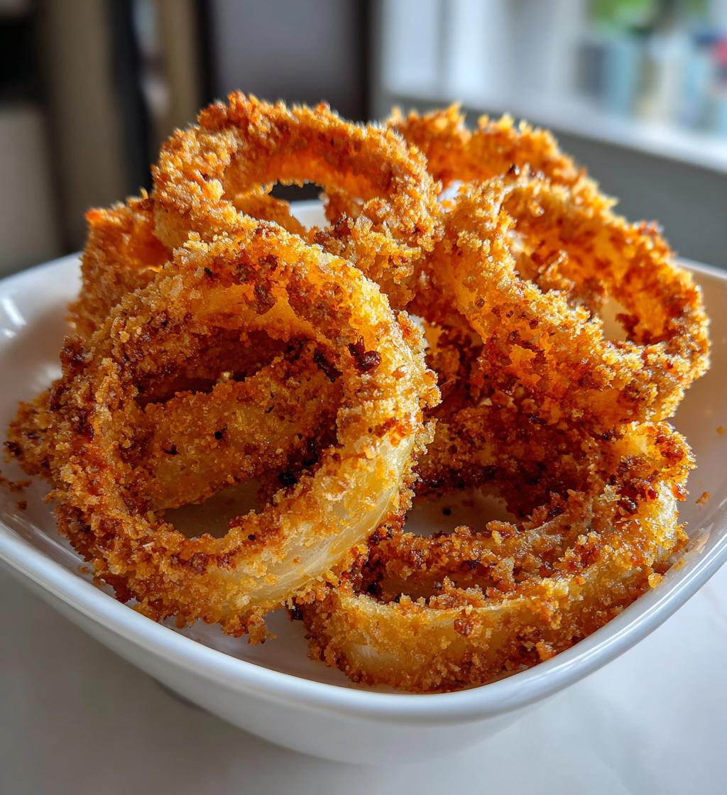 easy air fryer onion rings recipe