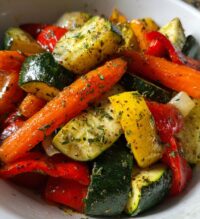 easy air fryer roasted vegetables recipe