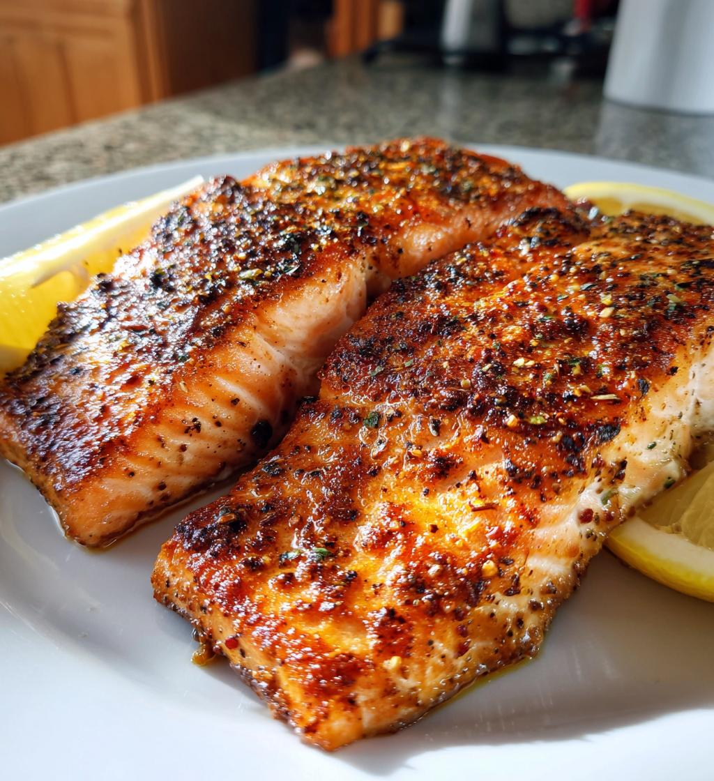 easy air fryer salmon recipe - detail 1