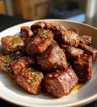 easy air fryer steak bites recipe