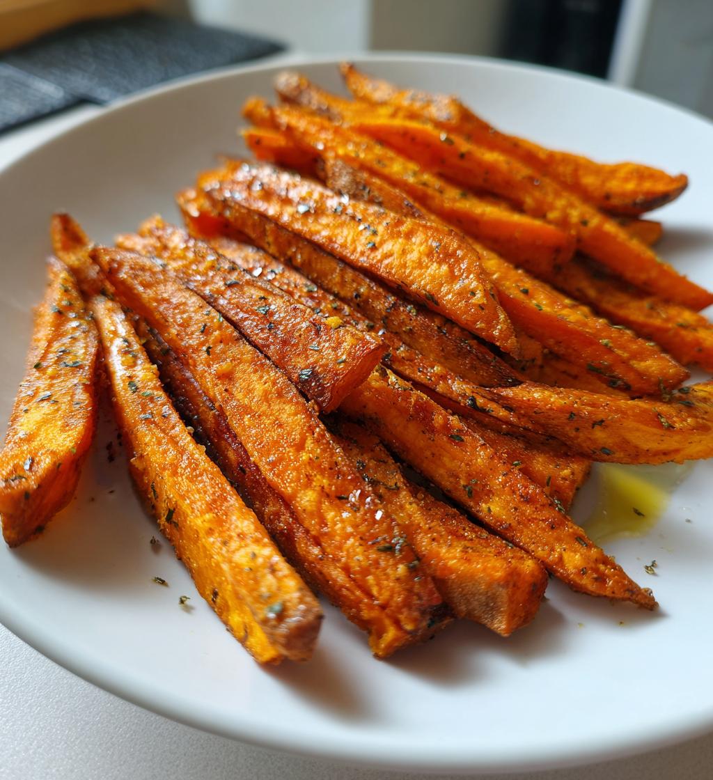 easy air fryer sweet potato fries recipe