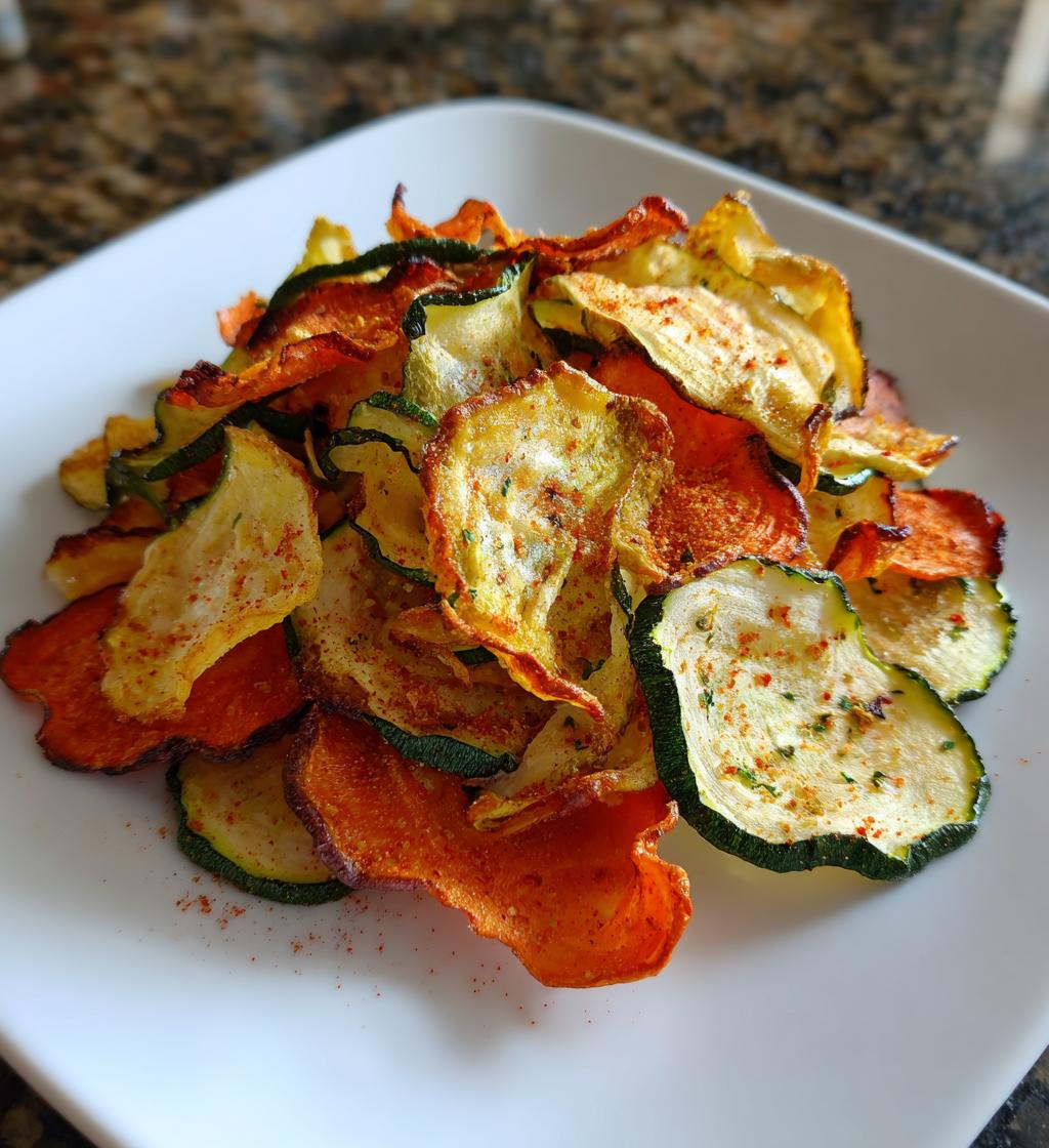 easy air fryer veggie chips recipe