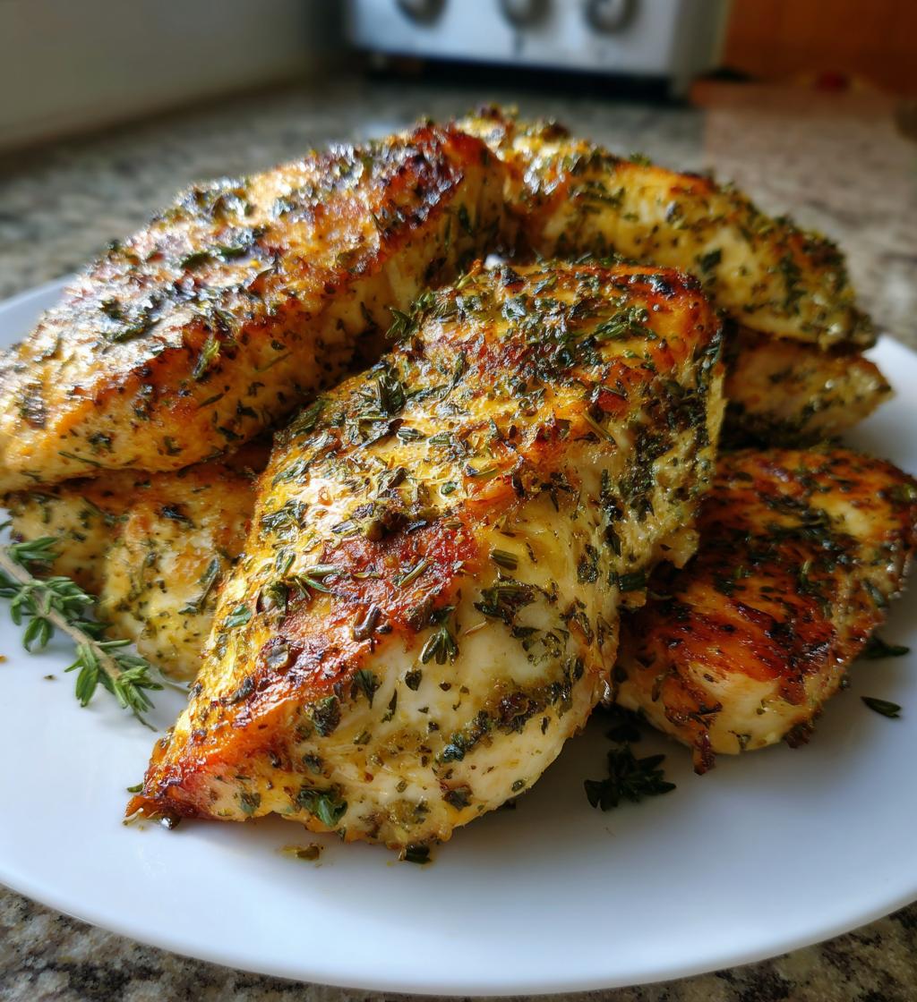 garlic herb chicken breast in air fryer a flavorful delight