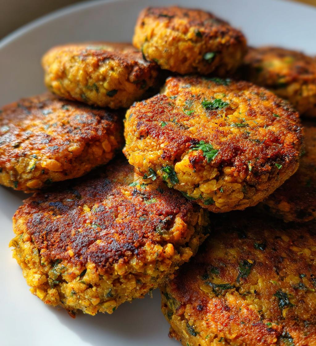 healthy air fryer chickpea patties recipe