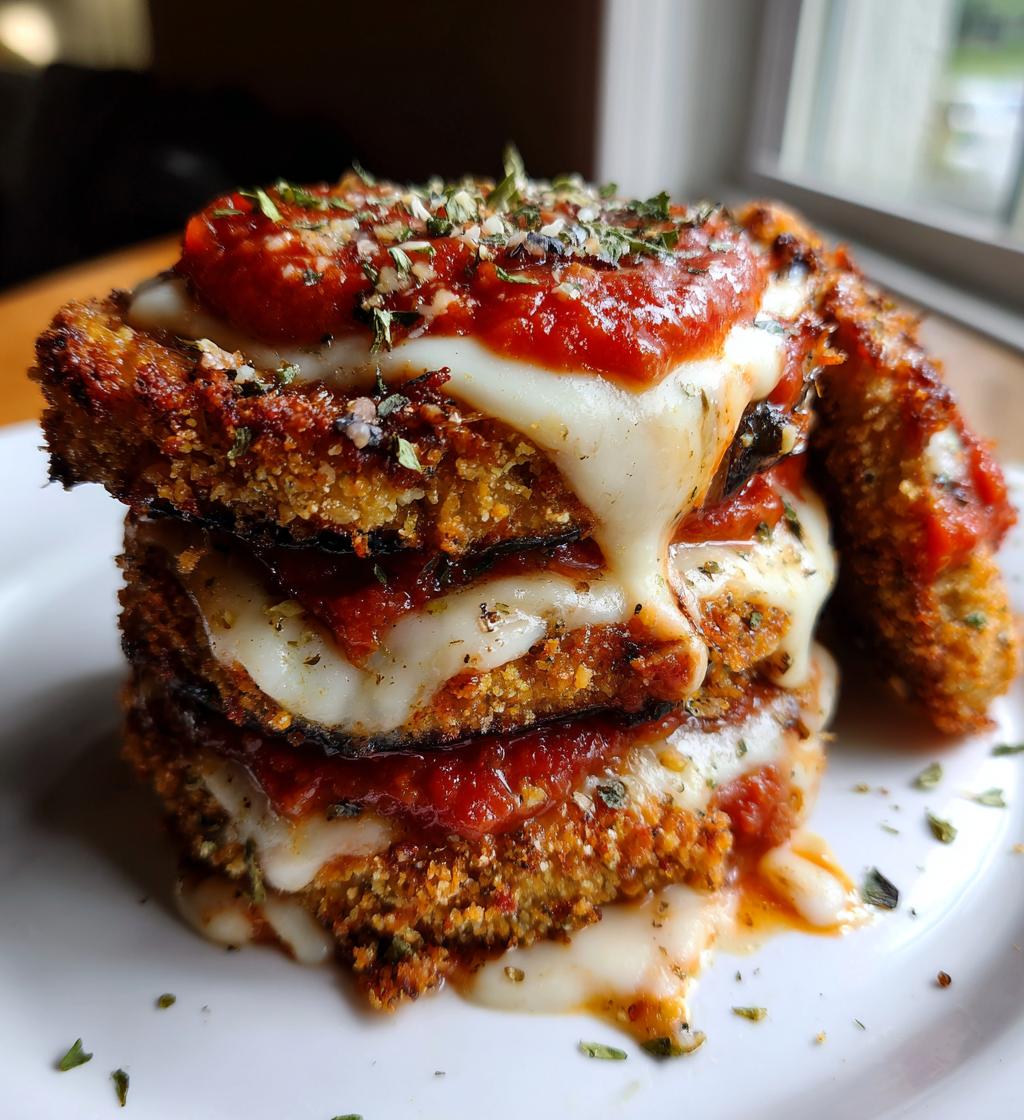healthy air fryer eggplant parmesan light