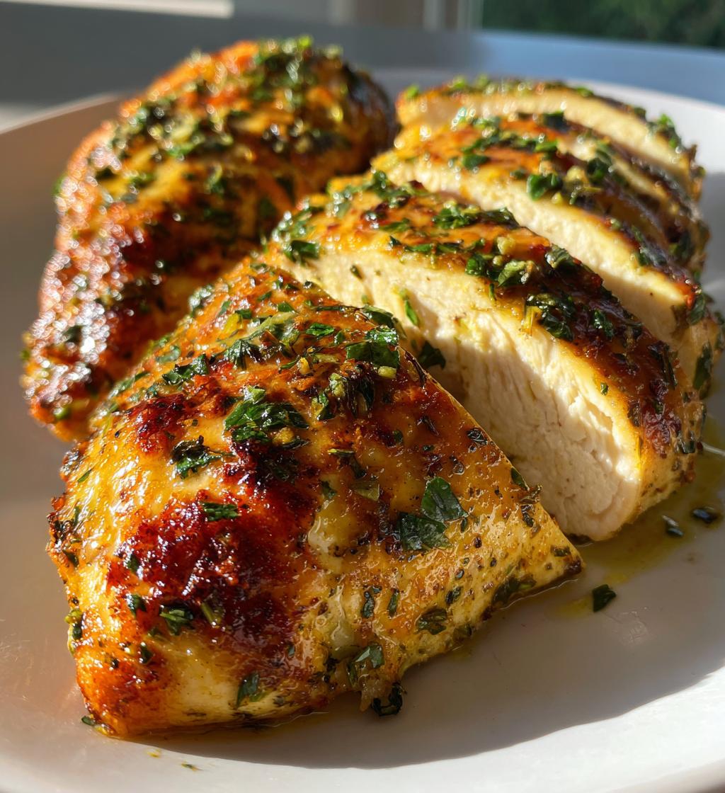 healthy air fryer lemon herb chicken recipe - detail 1