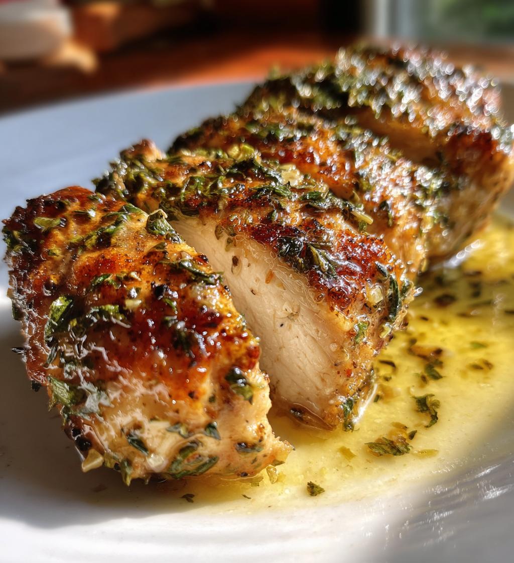 healthy air fryer lemon herb chicken recipe
