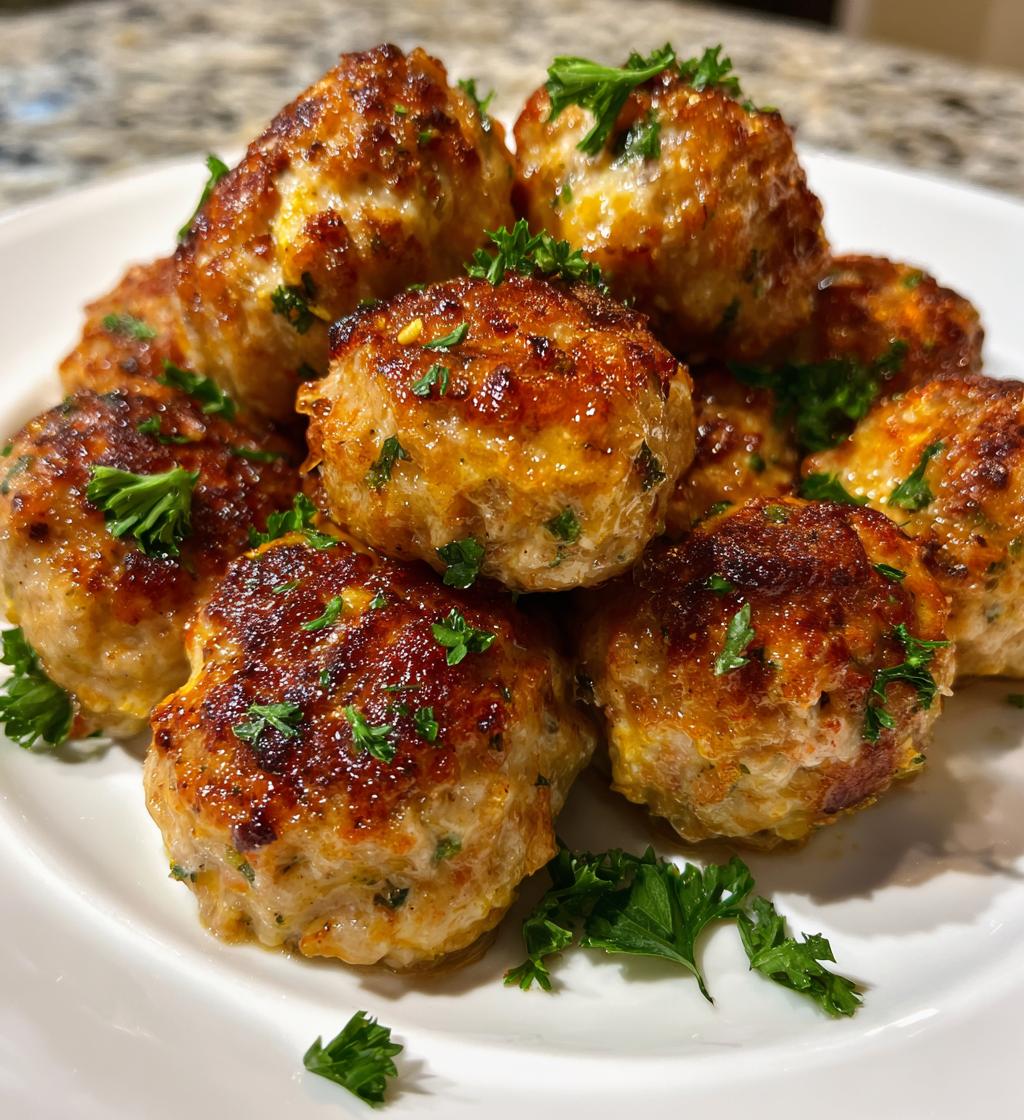 healthy air fryer turkey meatballs recipe